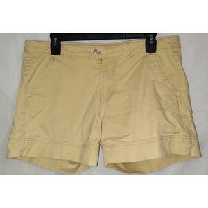 Levi's 545 yellow shorts Size 10 women Red Tag Y2K